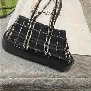 Vintage Circa 1980’s Burberry Plaid Habdbag